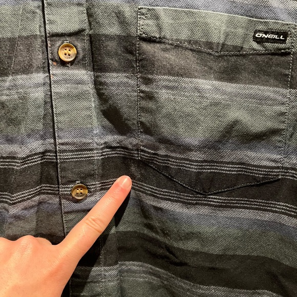 Last Chance🕑| O'Neill | Caruso Stripe Long Sleeve Shirt | xl - Picture 4 of 5